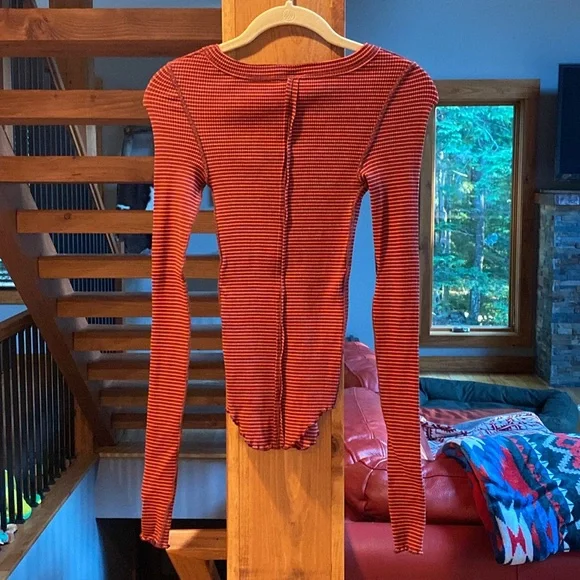 We The Free Striped Thermal size S *runs small* - Picture 2 of 7